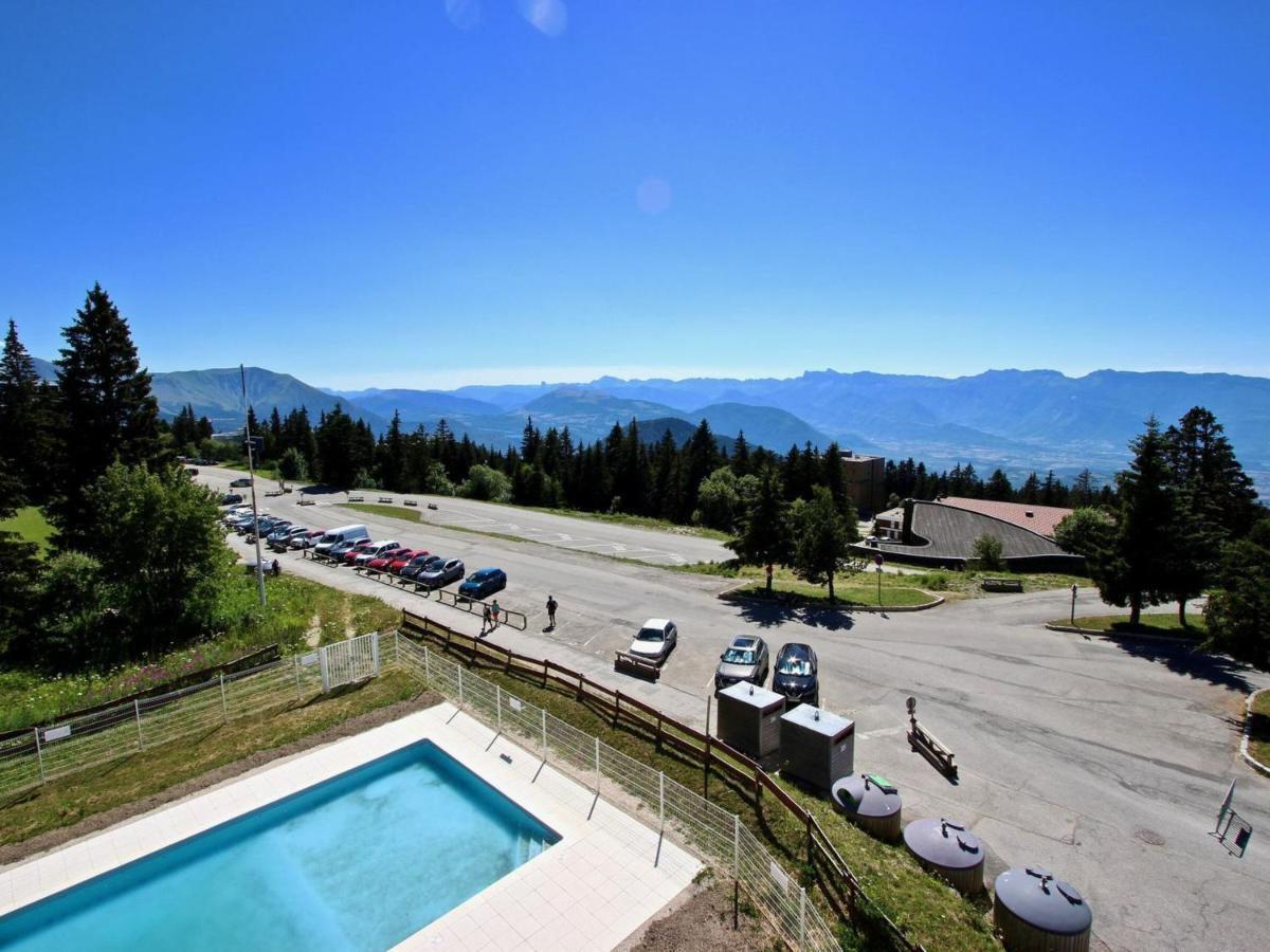 Studio Cabine A Chamrousse 1750, Pied Des Pistes Avec Balcon Et Piscine En Ete - Fr-1-549-33 Apartment Exterior photo