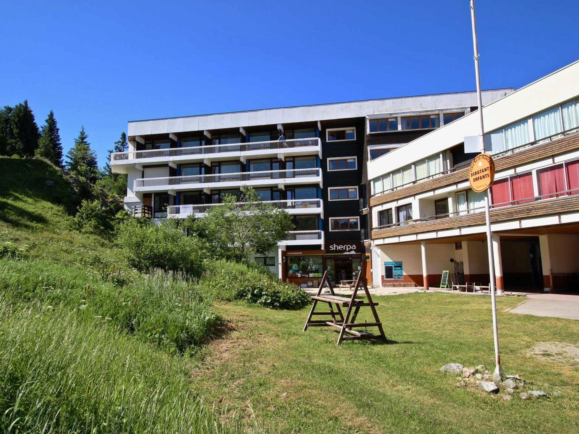 Studio Cabine A Chamrousse 1750, Pied Des Pistes Avec Balcon Et Piscine En Ete - Fr-1-549-33 Apartment Exterior photo